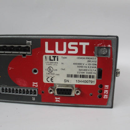 Lust CDA34.006.W2.0.BR.H12 Servo Driver