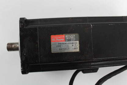 Used Sanyo AC Servo Motor P50B08100DBV00 - Pulingma Automation