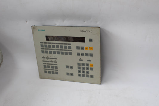 Siemens 6DD1670-0AF0 Simadyn D Operator Panel - Pulingma Automation