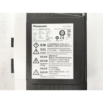 Panasonic MBDDT2210 Servo Drive