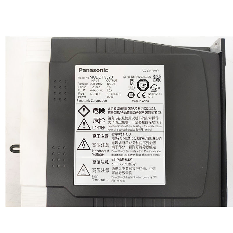 Panasonic MCDDT3520 Servo Drive