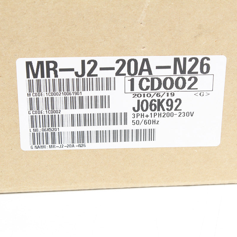 Mitsubishi MR-J2-20A-N26 Servo Drive