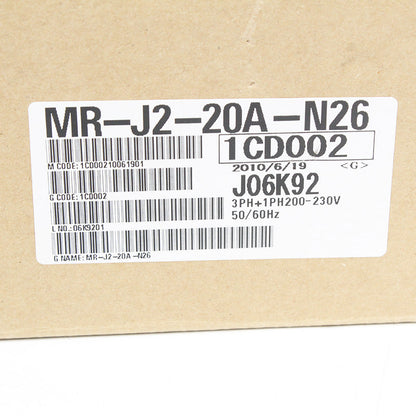 Mitsubishi MR-J2-20A-N26 Servo Drive