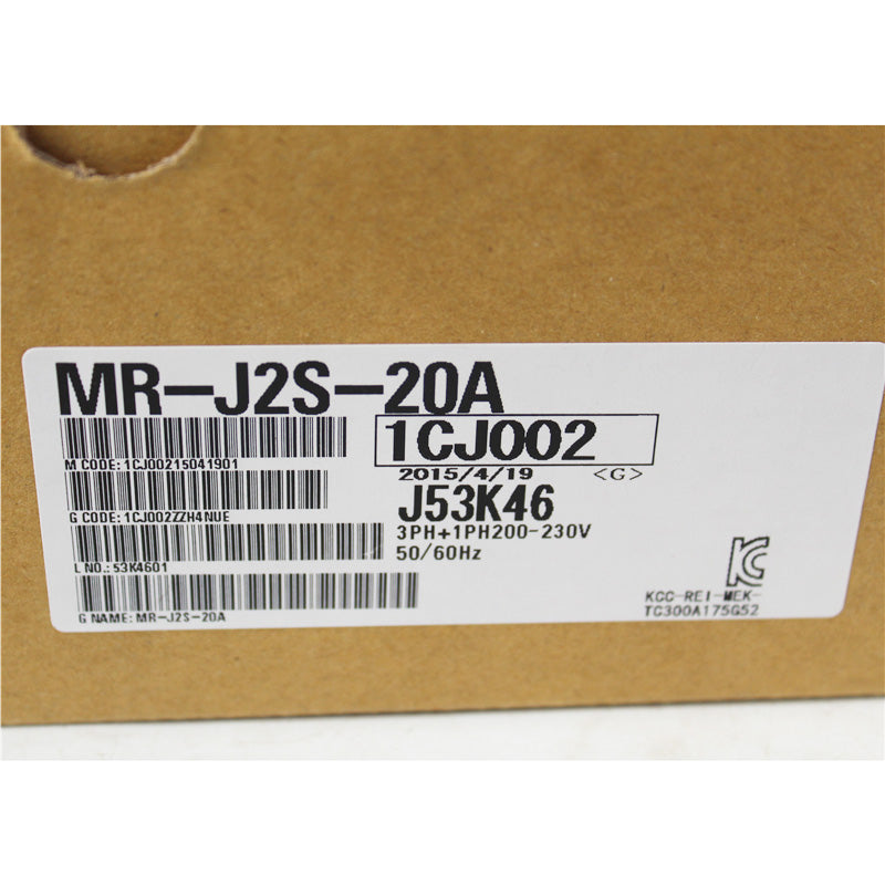 Mitsubishi MR-J2S-20A Servo Drive