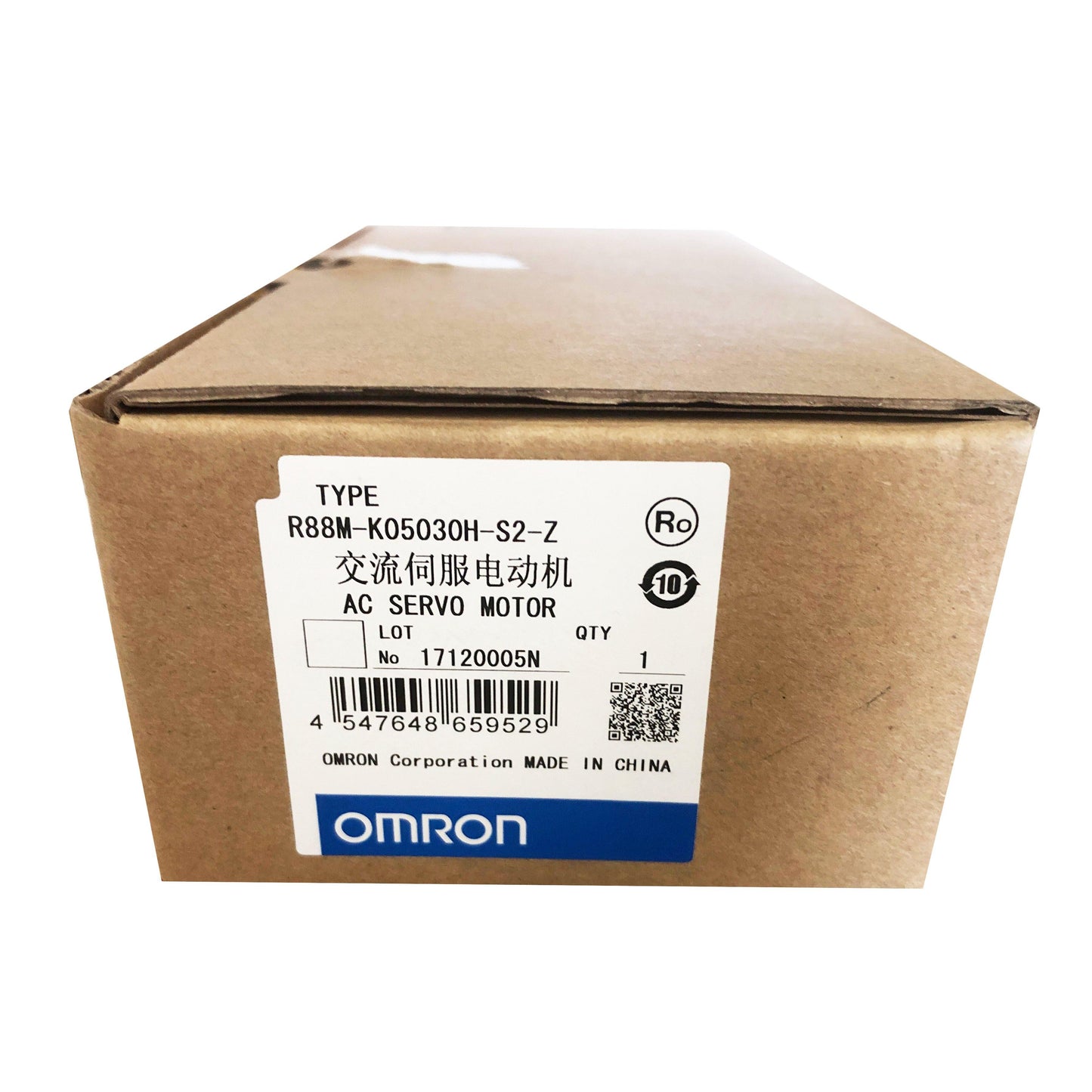 New Original Omron AC Servo Motor 50W R88M-K05030H-S2-Z - Pulingma Automation