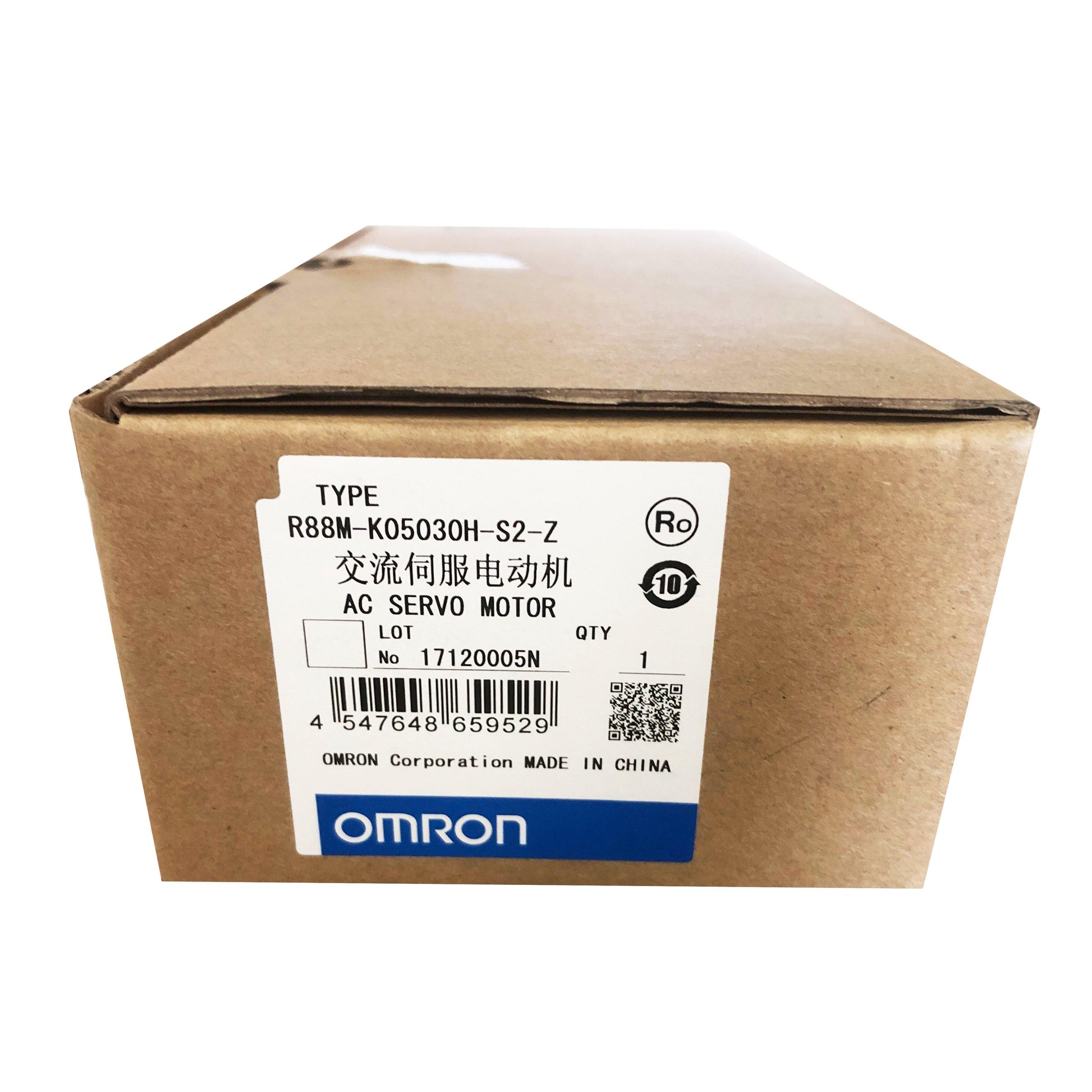 New Original Omron AC Servo Motor 50W R88M-K05030H-S2-Z - Pulingma Automation