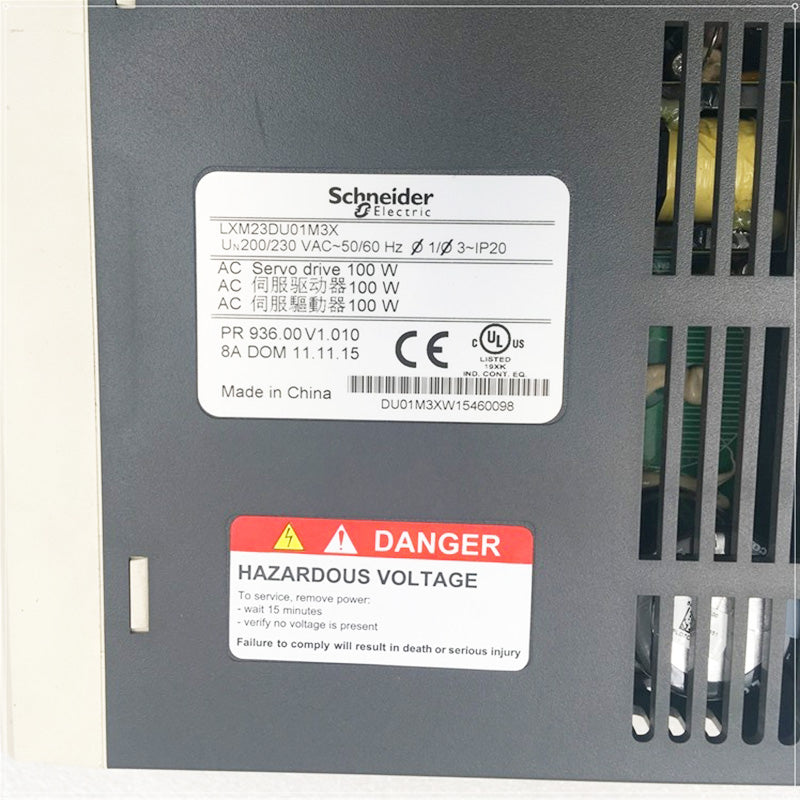 Schneider Electric LXM23DU01M3X Lexium 23 Servo Drive