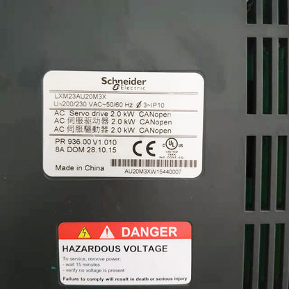 Schneider Electric LXM23AU20M3X Lexium 23 Servo Drive