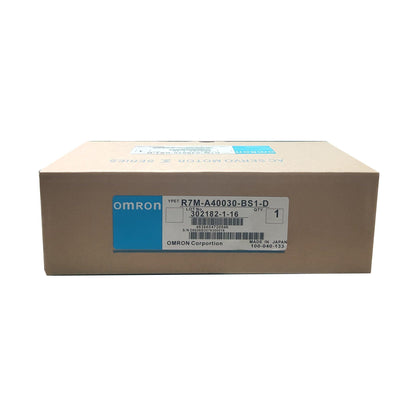 New Original Omron AC Servo Motor 400W R7M-A40030-BS1-D - Pulingma Automation