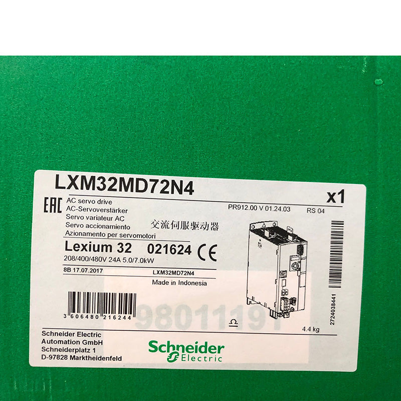 Schneider Electric LXM32MD72N4 Lexium 32 Servo Drive