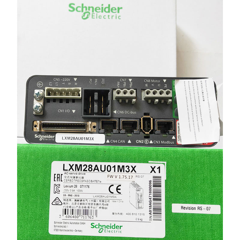 Schneider Electric LXM28AU01M3X Lexium 28 Servo Drive