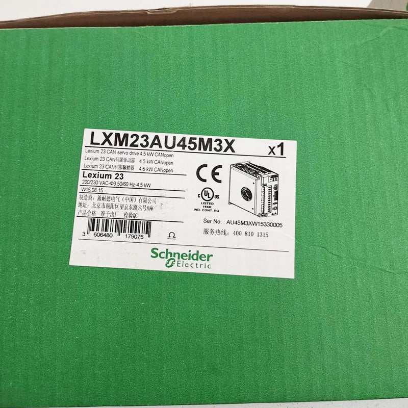 Schneider Electric LXM23AU45M3X Lexium 23 Servo Drive