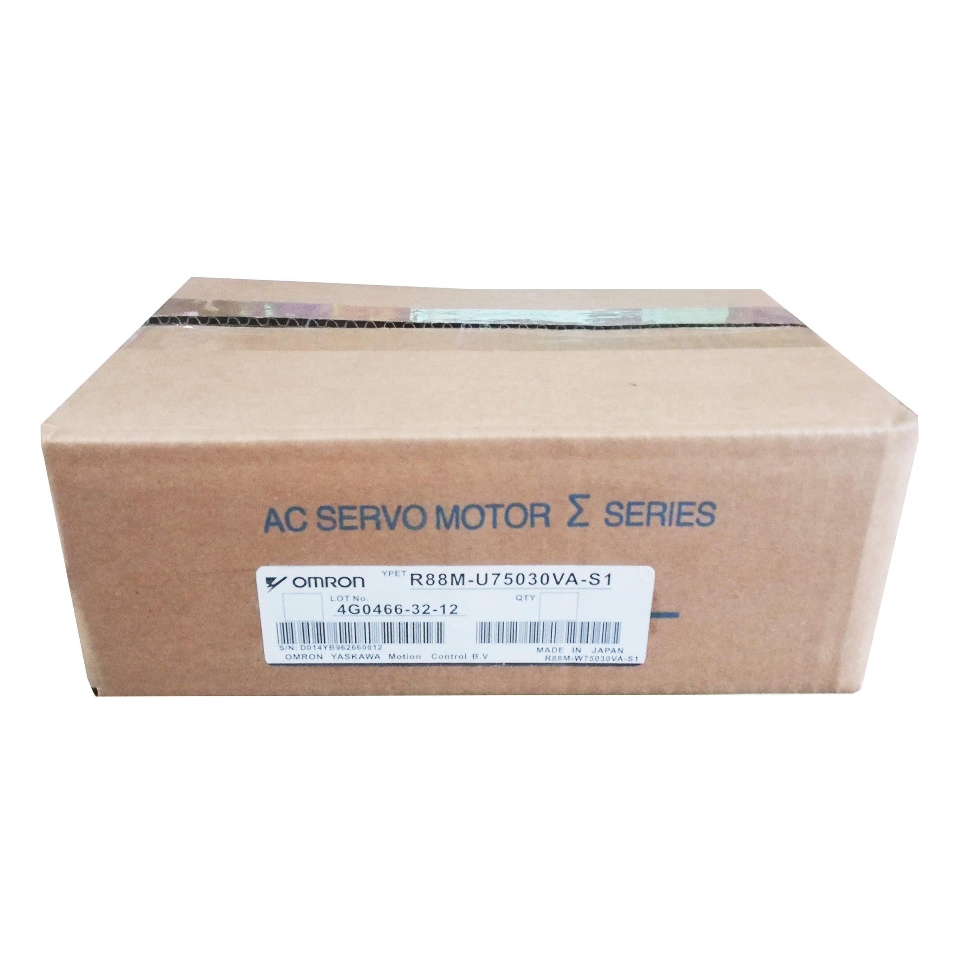 New Original Omron AC Servo Motor 750W R88M-U75030VA-S1 - Pulingma Automation