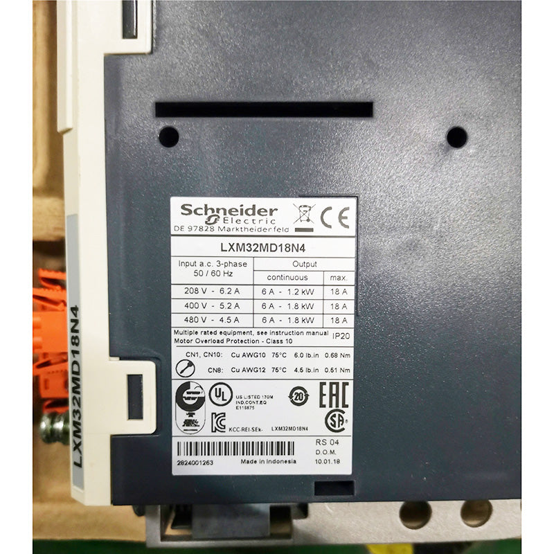 Schneider Electric LXM32MD18N4 Lexium 32 Servo Drive