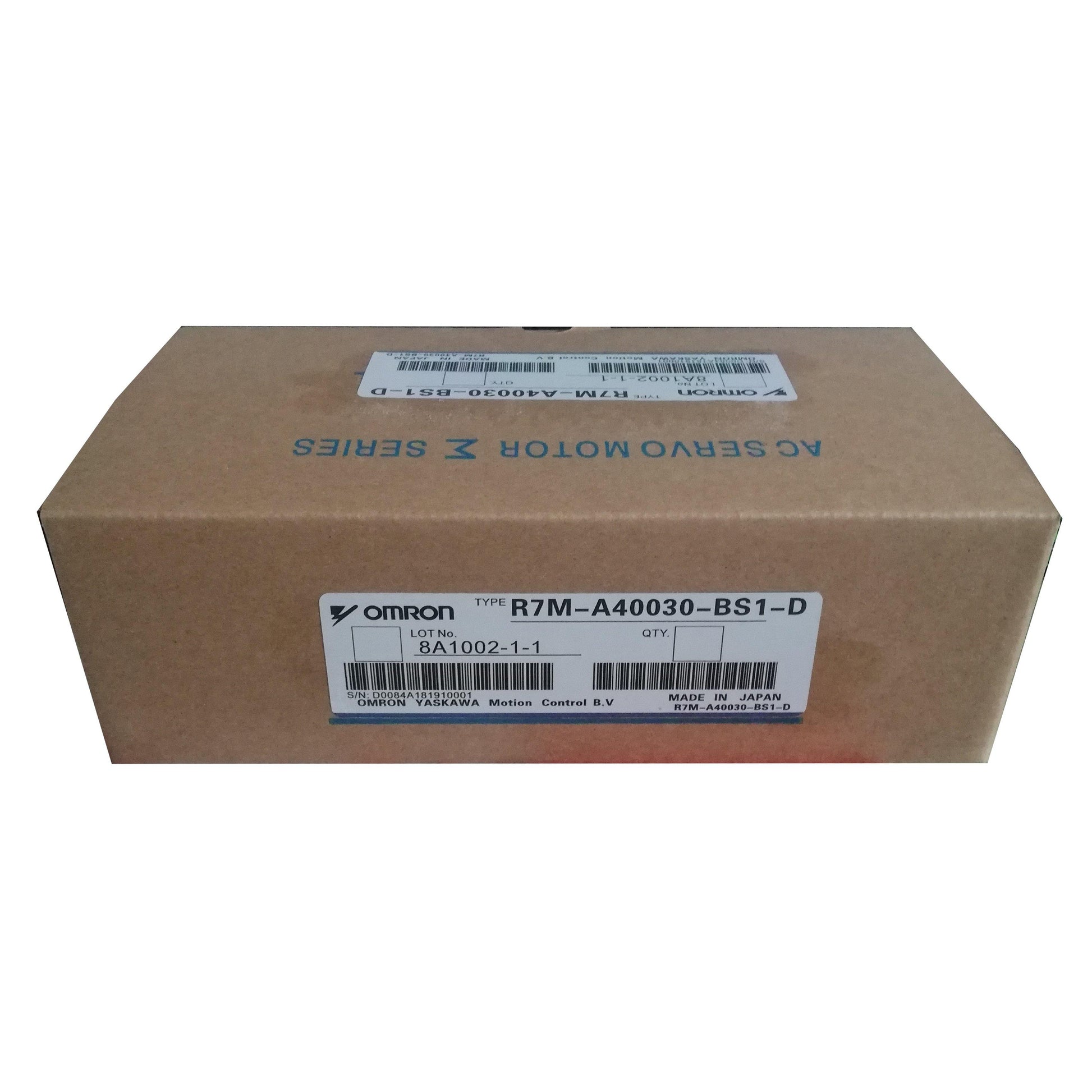 New Original Omron AC Servo Motor 400W R7M-A40030-BS1-D - Pulingma Automation
