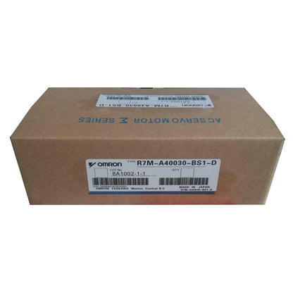 New Original Omron AC Servo Motor 400W R7M-A40030-BS1-D - Pulingma Automation