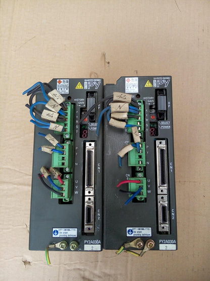SANYO PY2A030A2 Servo Amplifier Input 200-230V AC - Pulingma Automation