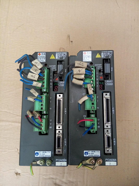 SANYO PY2A030A2 Servo Amplifier Input 200-230V AC - Pulingma Automation
