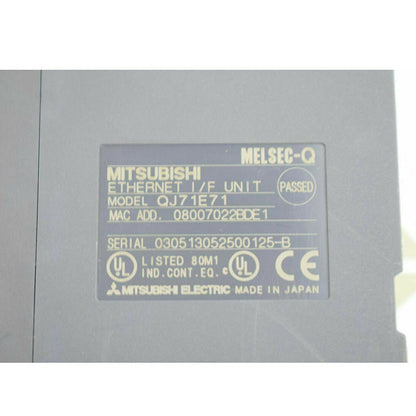 Mitsubishi QJ71E71 Unit Module