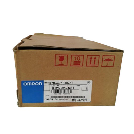 New Original Omron R7M-A75030-S1 750w Servo Motor - Pulingma Automation