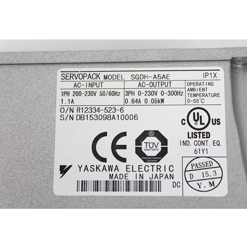 Yaskawa SGDH-A5AE Servo Drive