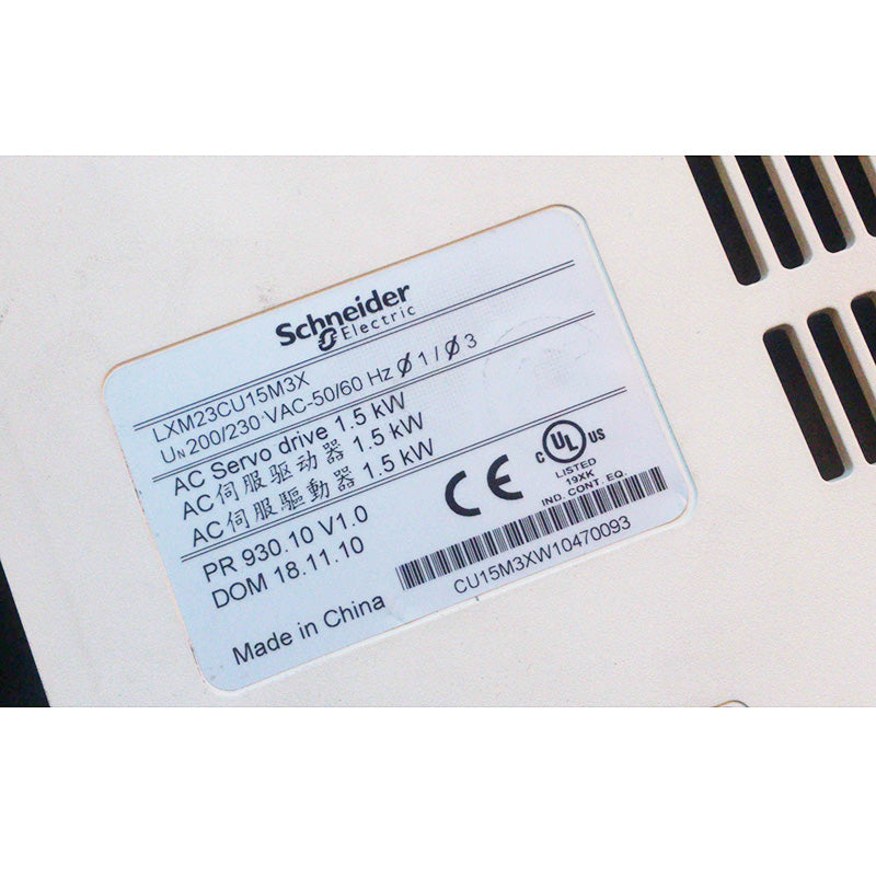 Schneider Electric LXM23CU15M3X Lexium 23 Servo Drive