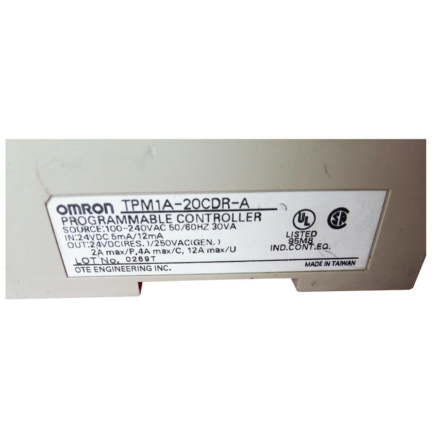 New Original Omron TPM1A-20CDR-A PLC Module Controller - Pulingma Automation