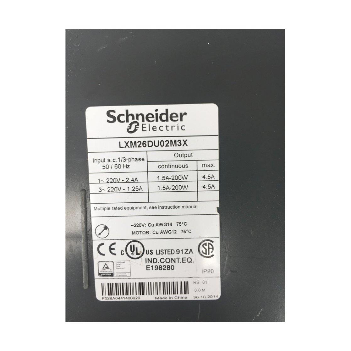 New Original Schneider Electric Lexium 26 AC Servo Drive LXM26DU02M3X - Pulingma Automation