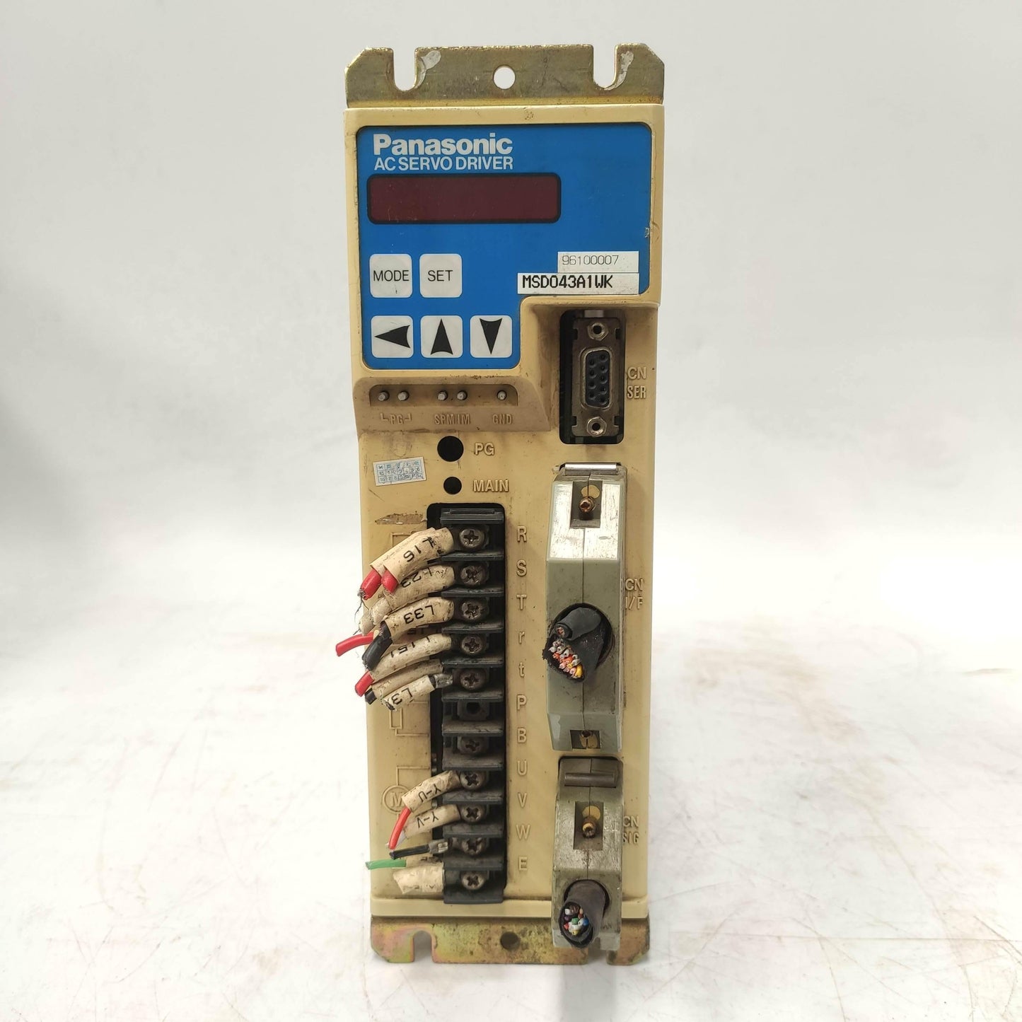 Panasonic MSD043A1WK AC Servo Drive Input 200V - Pulingma Automation