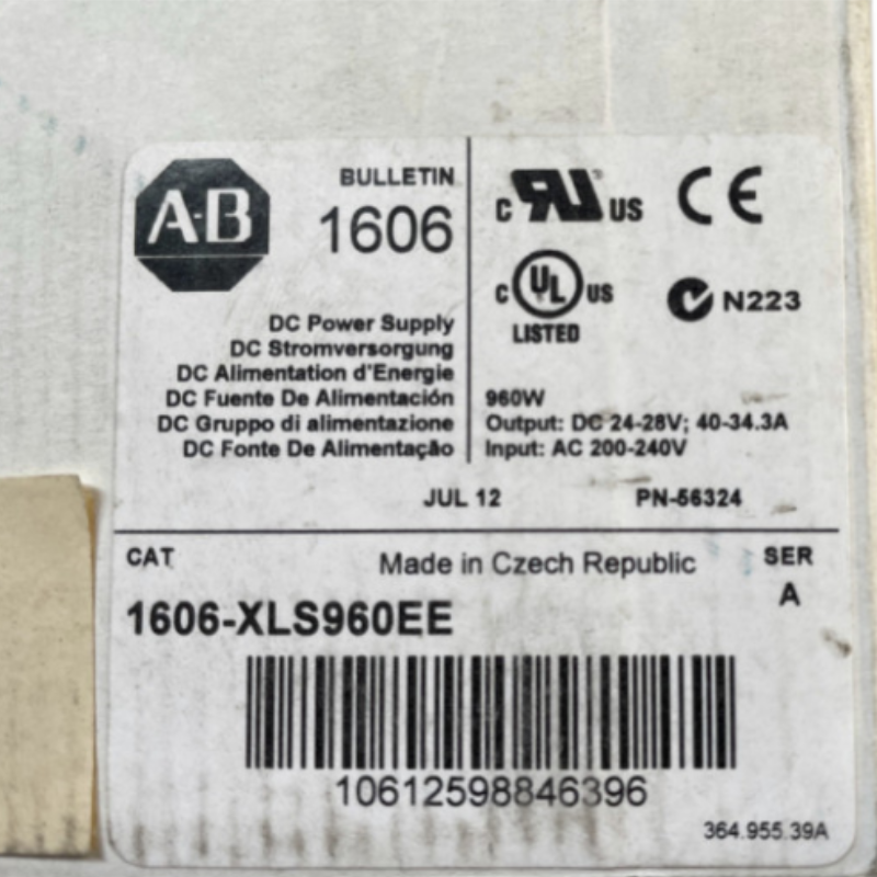 Allen Bradley 1606-XLS960EE  Power Supply