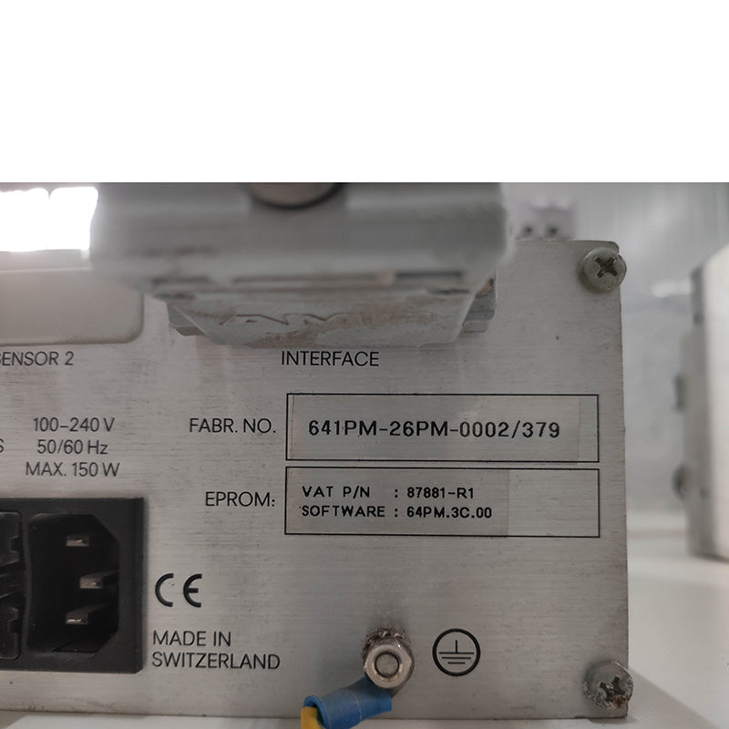 VAT PM-4 Series 641PM-26PM-0002/379 Semiconductor ADAPTIVE PRESSURE CONTROLLER