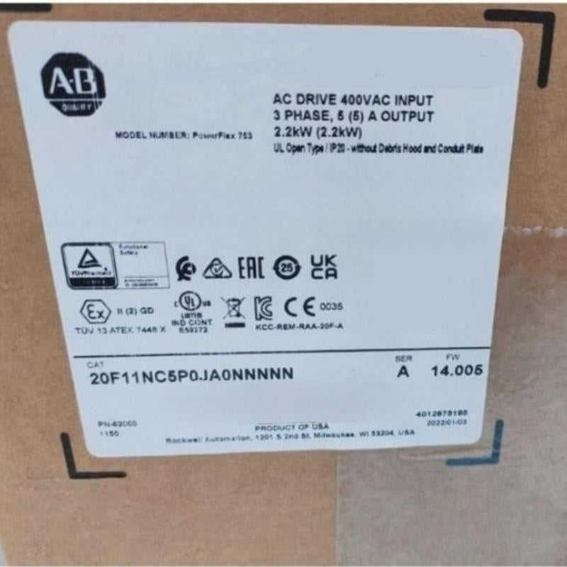 Allen Bradley 20F11NC5P0JA0NNNNN Drive