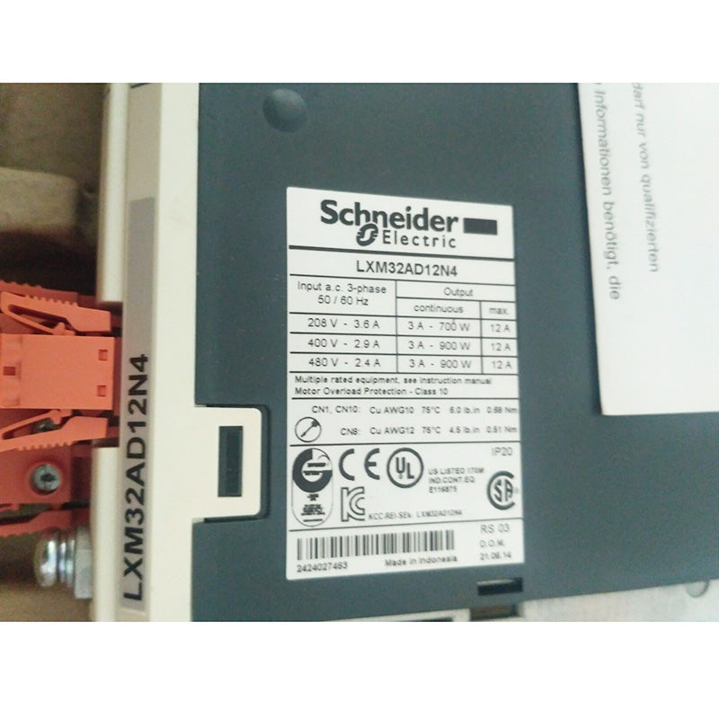 Schneider Electric LXM32AD12N4 Lexium 32 Servo Drive