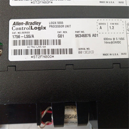 Allen Bradley 1756-L55/A PLC