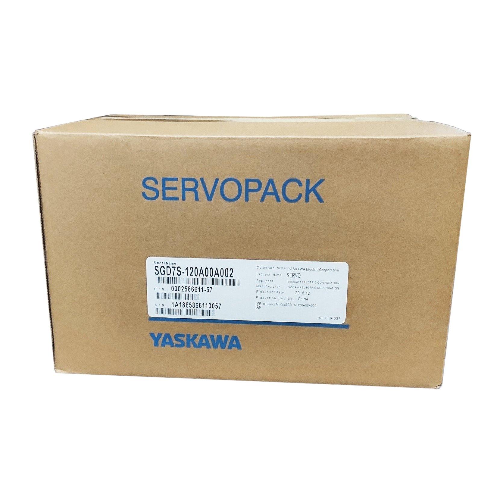 New Original Yaskawa Servo Driver SGD7S-120A00A SGD7S-120A00A002 - Pulingma Automation