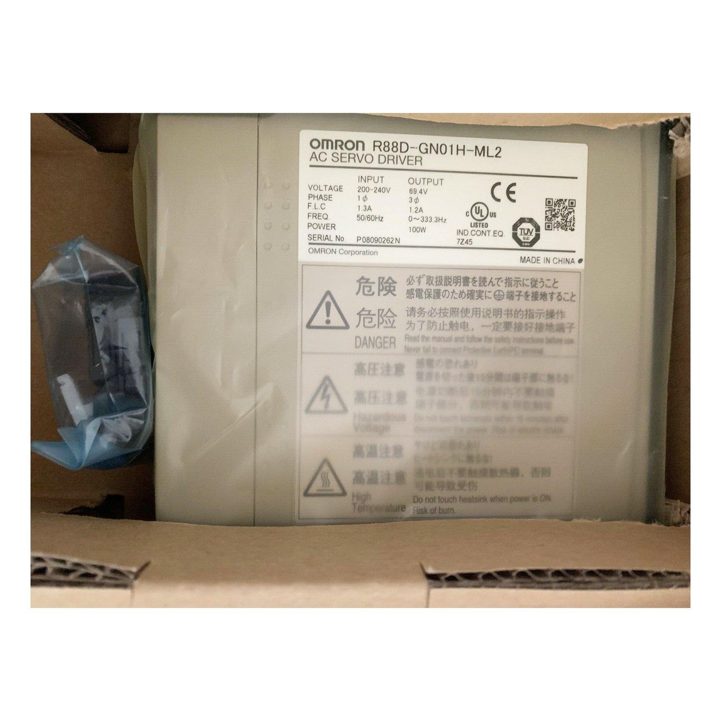 New Original Omron AC Servo Driver 100W R88D-GN01H-ML2 - Pulingma Automation
