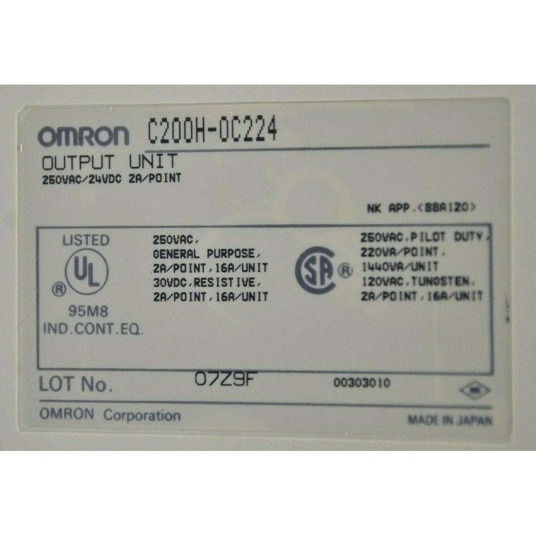 New Original Omron C200H-OC224 Relay Output Unit PLC Module - Pulingma Automation