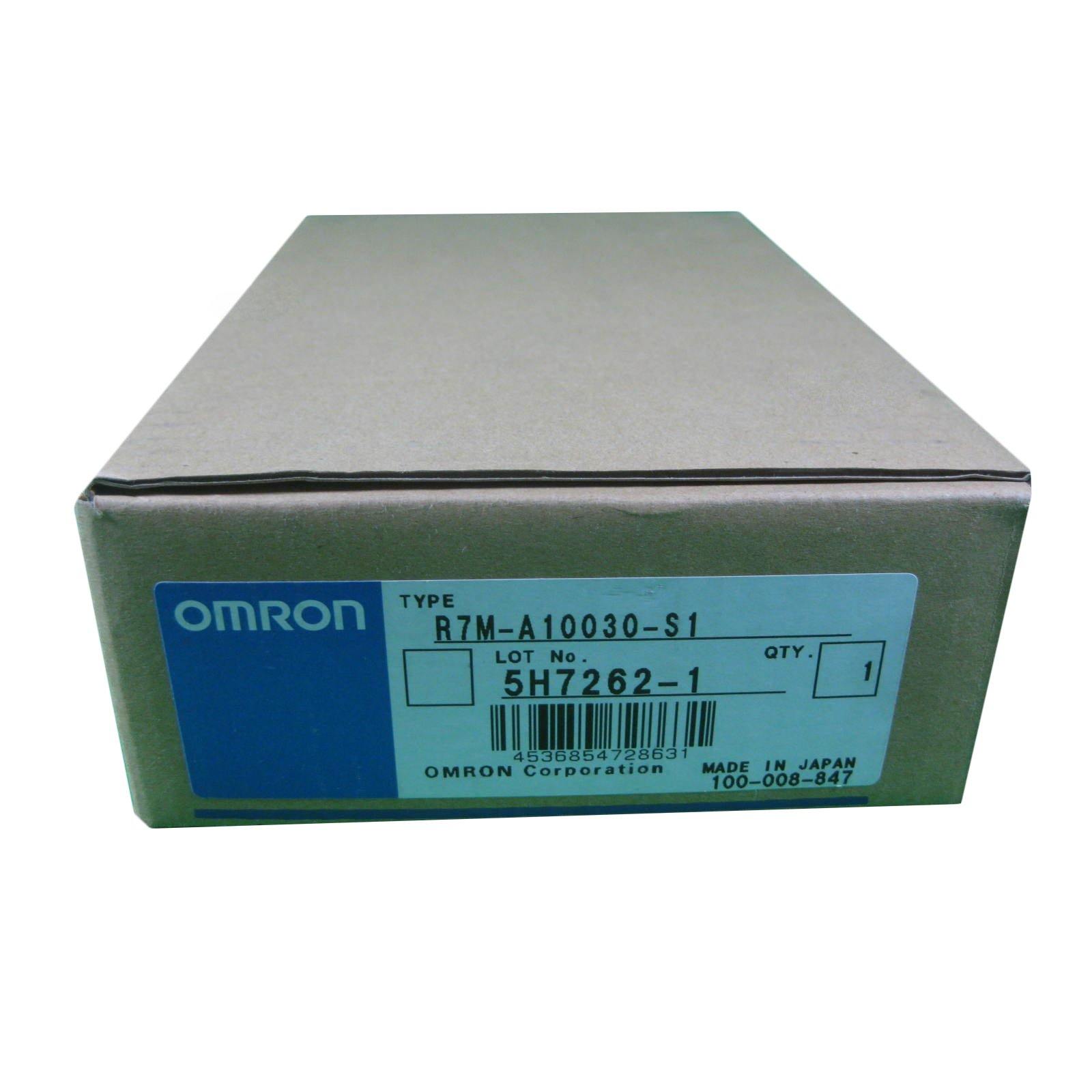 New Original Omron AC Servo Motor 100W R7M-A10030-S1 - Pulingma Automation