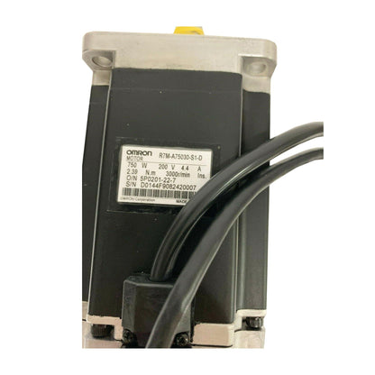 New Original Omron AC Servo Motor 750W R7M-A75030-S1-D - Pulingma Automation
