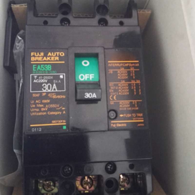 FUJI EA53B 3P 50A Circuit Breaker - Pulingma Automation