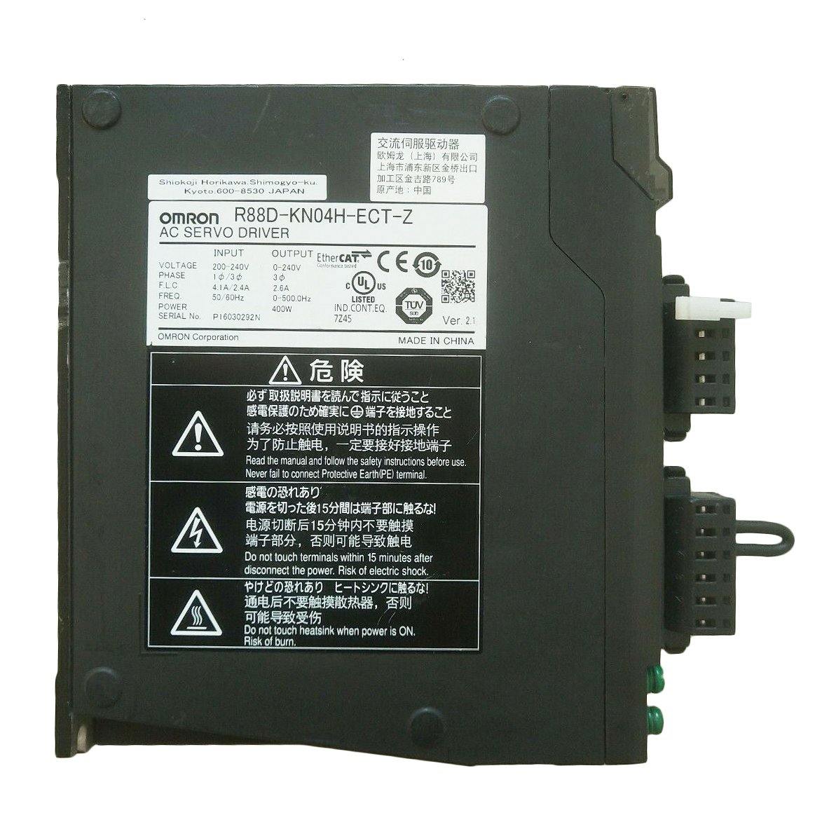 New Original Omron AC Servo Driver 400W R88D-KN04H-ECT - Pulingma Automation