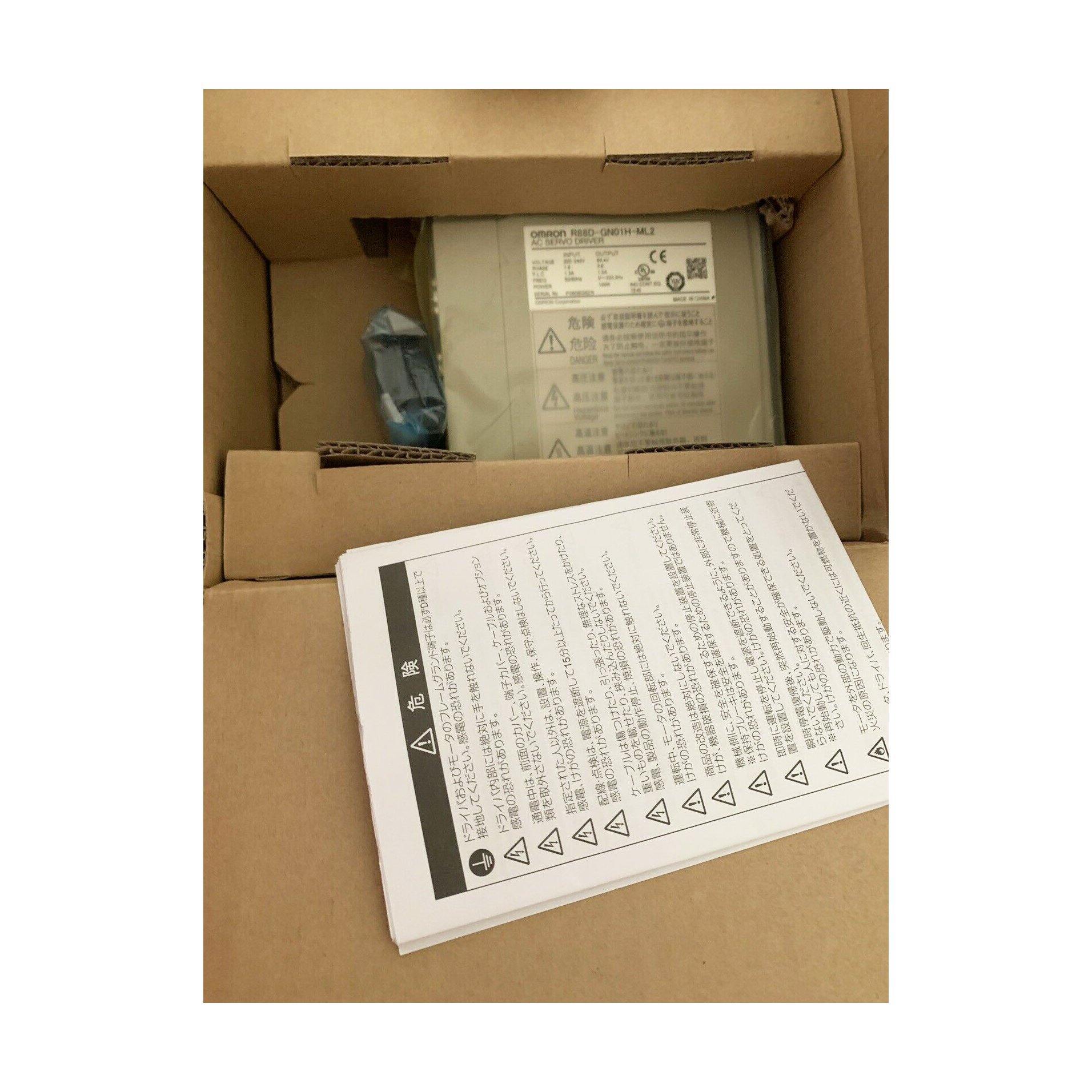 New Original Omron AC Servo Driver 100W R88D-GN01H-ML2 - Pulingma Automation