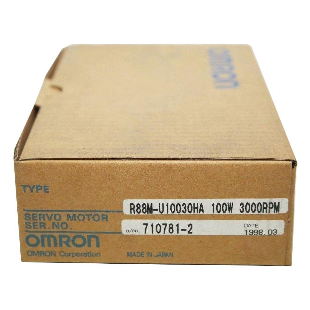 New Original Omron AC Servo Motor 100W R88M-U10030HA - Pulingma Automation