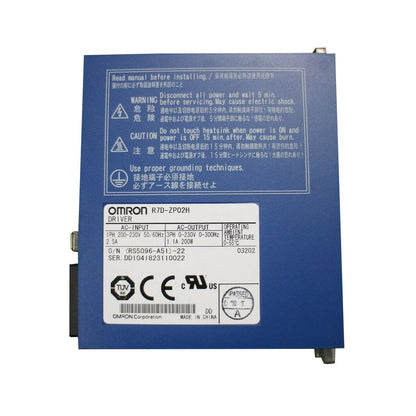 New Original Omron AC Servo Driver 200W R7D-ZP02H - Pulingma Automation