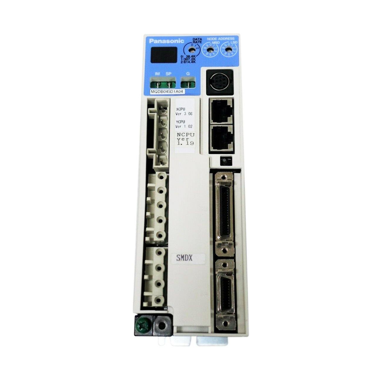 Used Panasonic AC Servo Driver 400w MQDB045D1A04 - Pulingma Automation