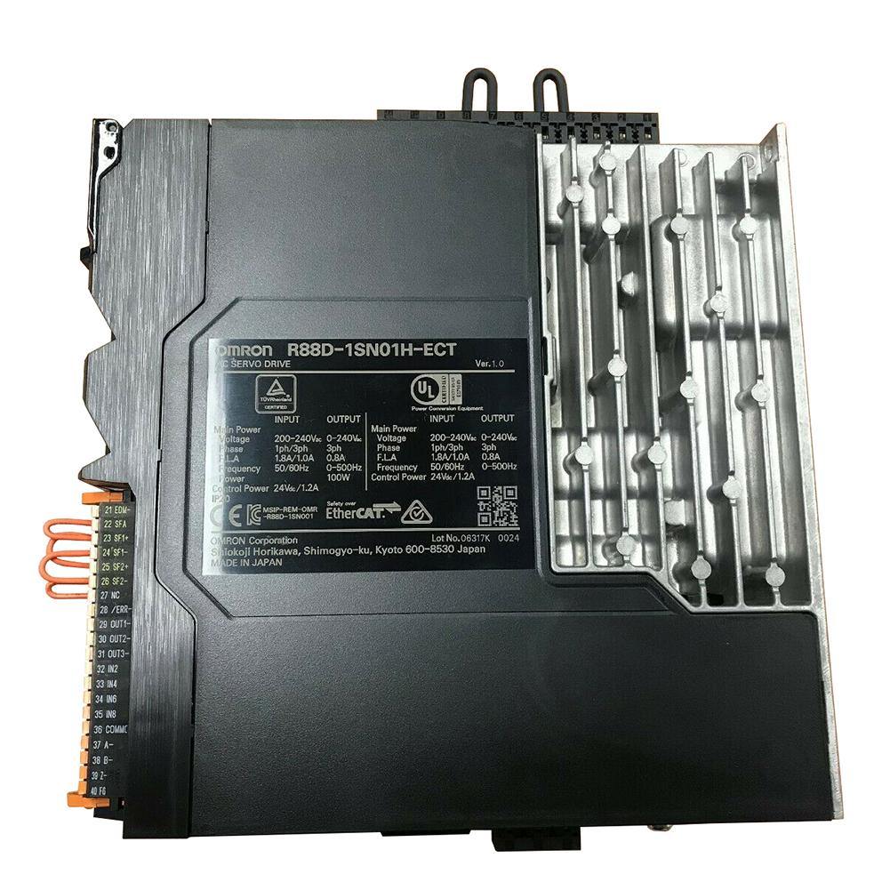 New Original Omron R88D-1SN01H-ECT 100w AC Servo Drive - Pulingma Automation