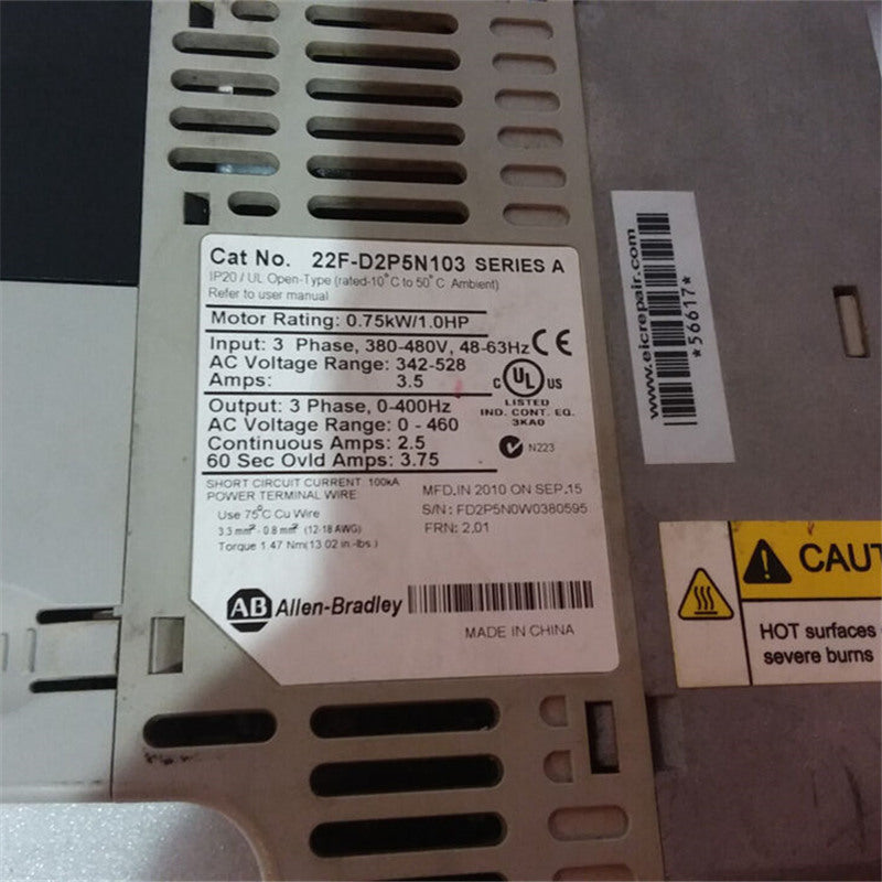 Allen Bradley 22F-D2P5N103  Drive