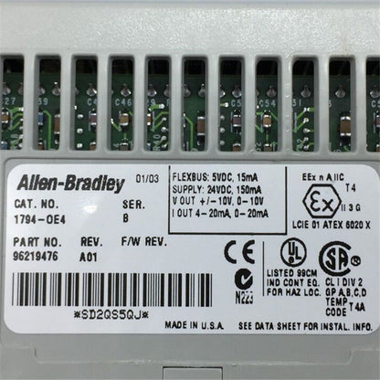 Allen Bradley 1794-OE4 Output Module