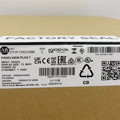 Allen Bradley 2711P-T15C21D8S Touch Screen