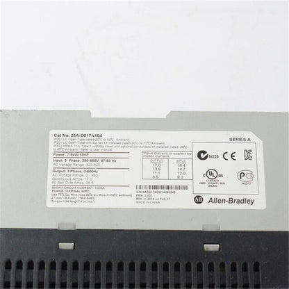 Allen Bradley 25A-D017N104 AC Drive